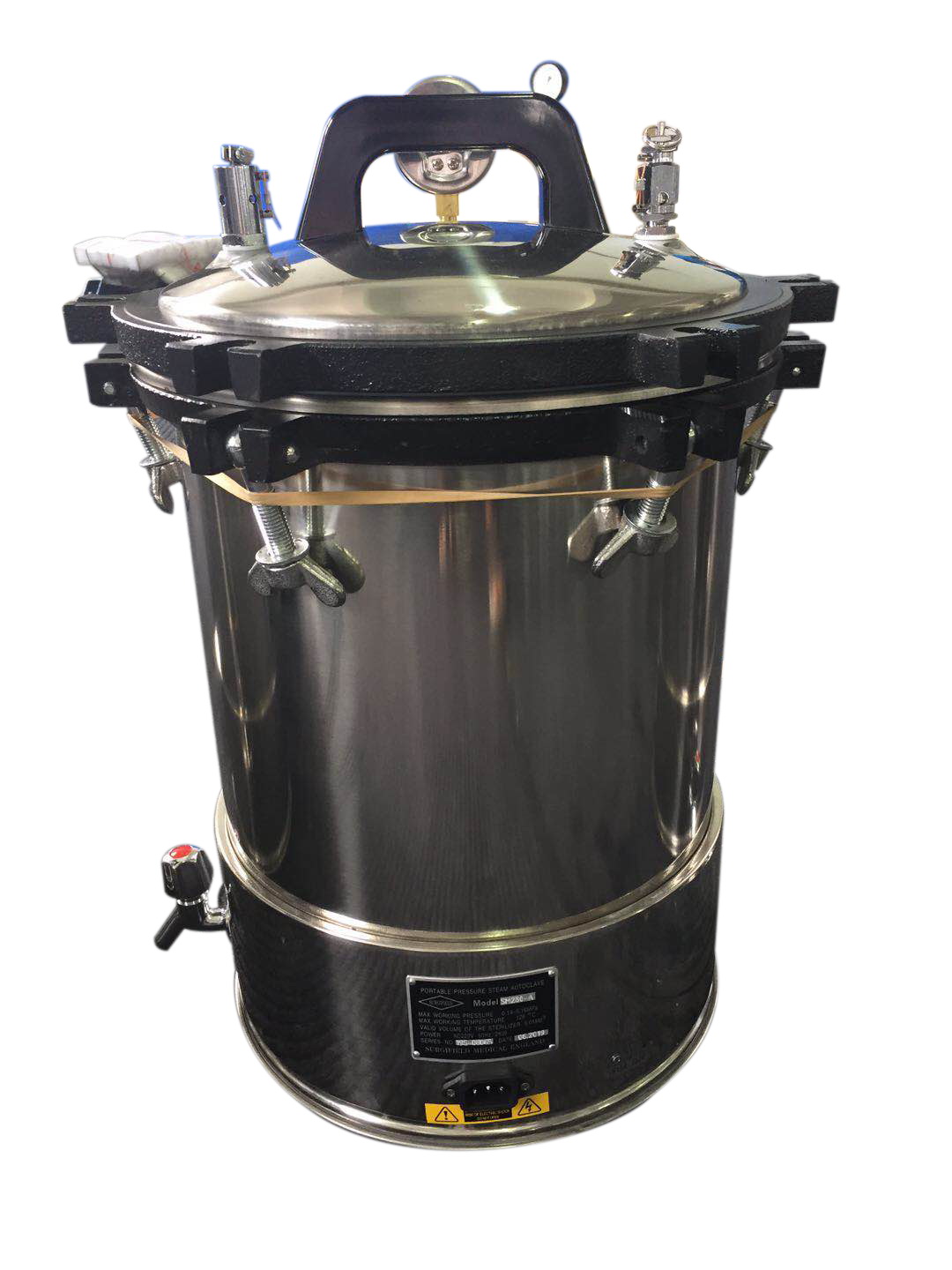 PORTABLE PRESSURE STEAM AUTOCLAVE